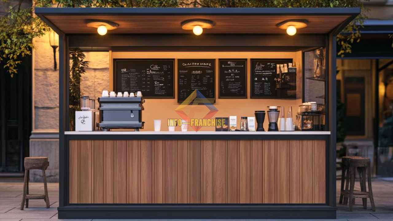 Franchise kopi booth paket lengkap siap jualan tanpa royalti