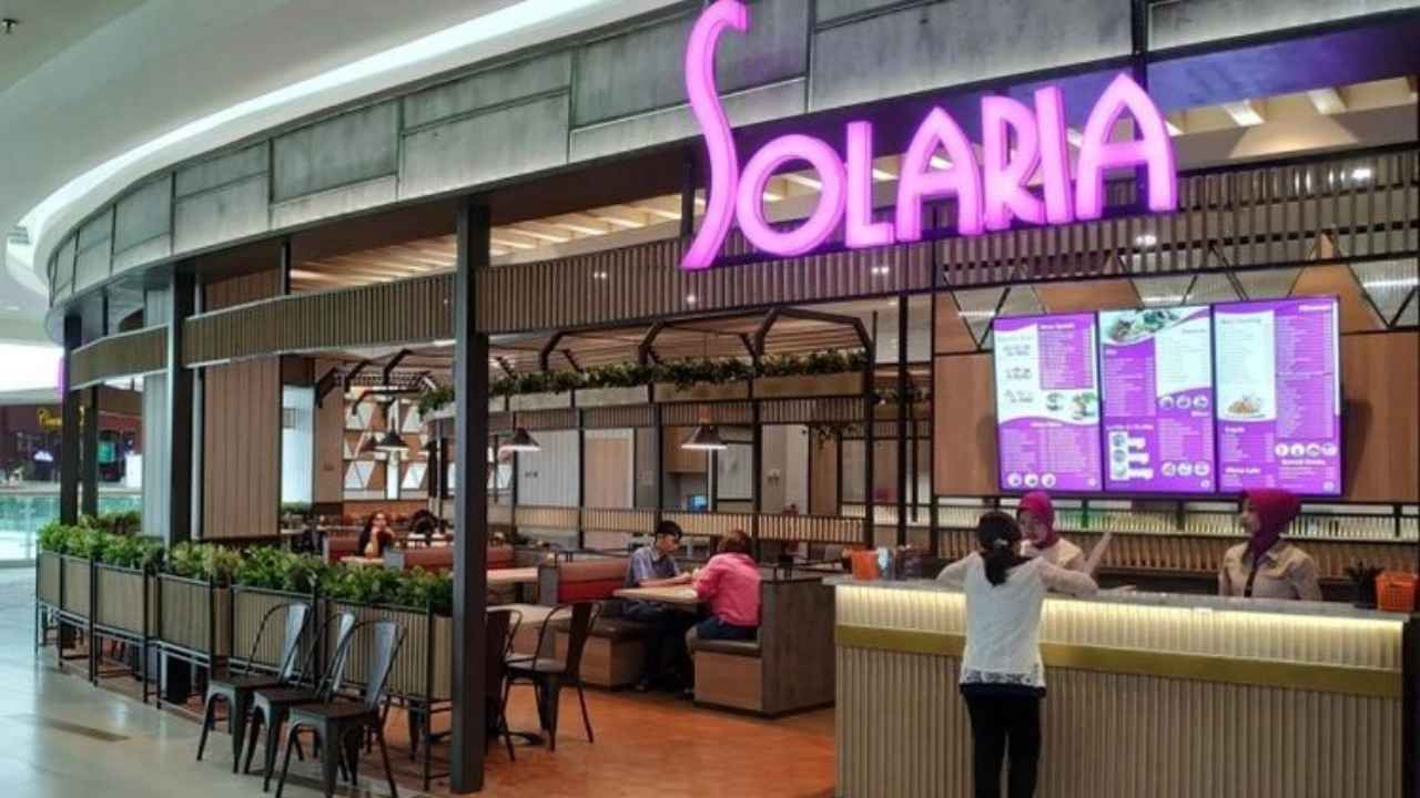 Harga Franchise Restoran Solaria update terbaru 2026