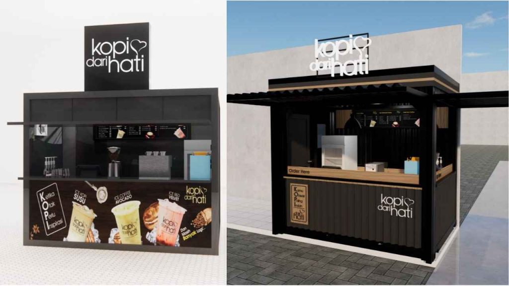 Franchise kopi booth