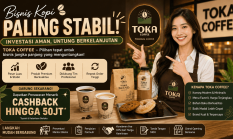 Franchise Kopi Toka Tanpa Royalti 100% Laba
