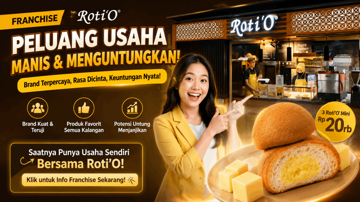 franchise roti o harga