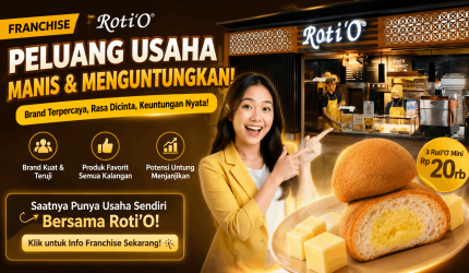 franchise roti o harga