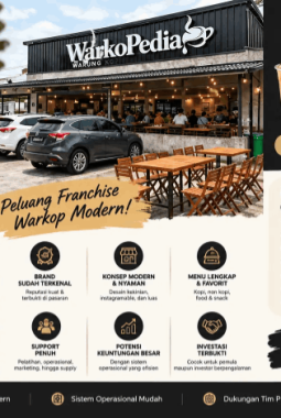 9 Franchise Warkop Modern Tanpa Royalti Fee