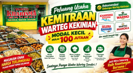 Harga franchise warteg Jakarta kekinian modal kecil