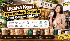 Usaha Kopi Franchise terlaris 2026 garansi sukses