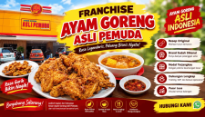 Syarat franchise ayam goreng asli pemuda auto BEP