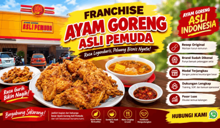 Syarat franchise ayam goreng asli pemuda auto BEP