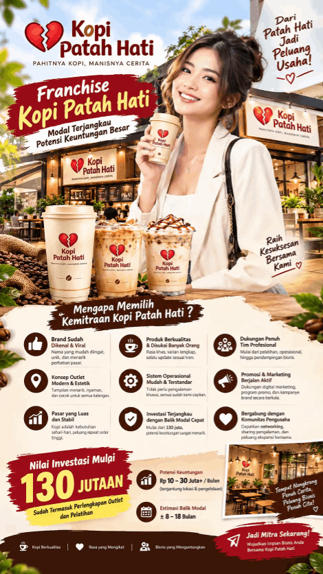 Franchise Kopi Patah Hati