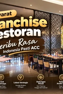 Syarat Franchise Restoran Seribu Rasa Indonesia Pasti ACC