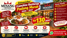 franchise restoran padang murah